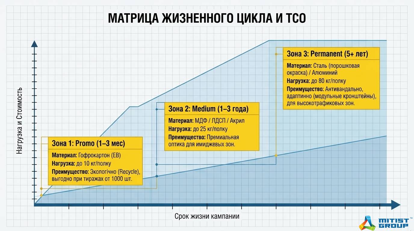 матрицы выбора рекламной стойки